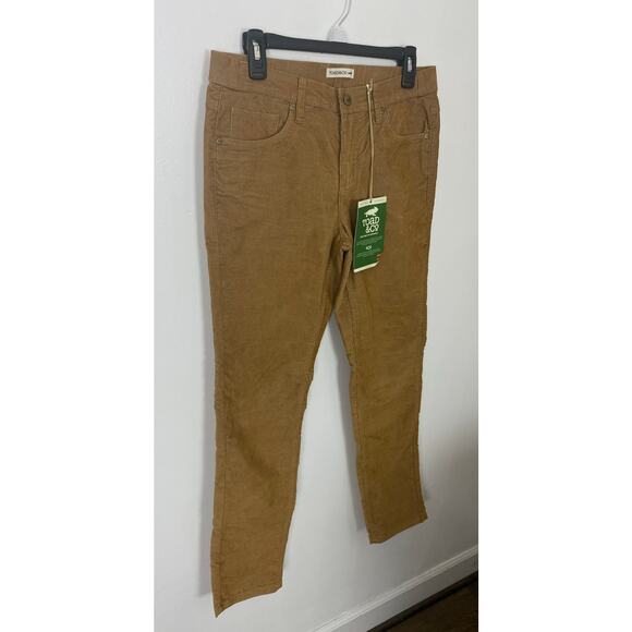 NEW Women Toad & Co. Sybil Slim Corduroy organic cotton chino pants, 8 - Picture 2 of 5